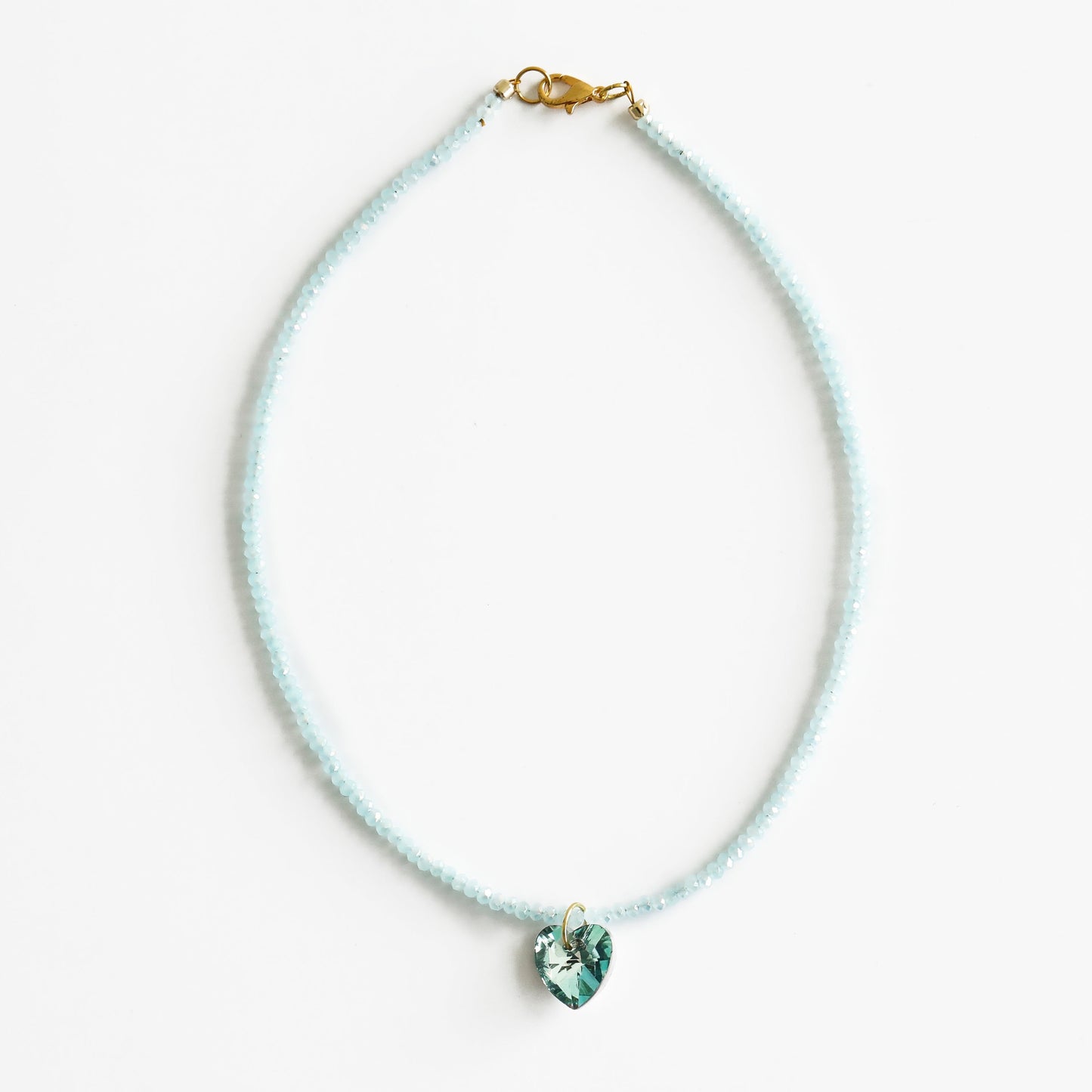 SHINE choker blue crystal