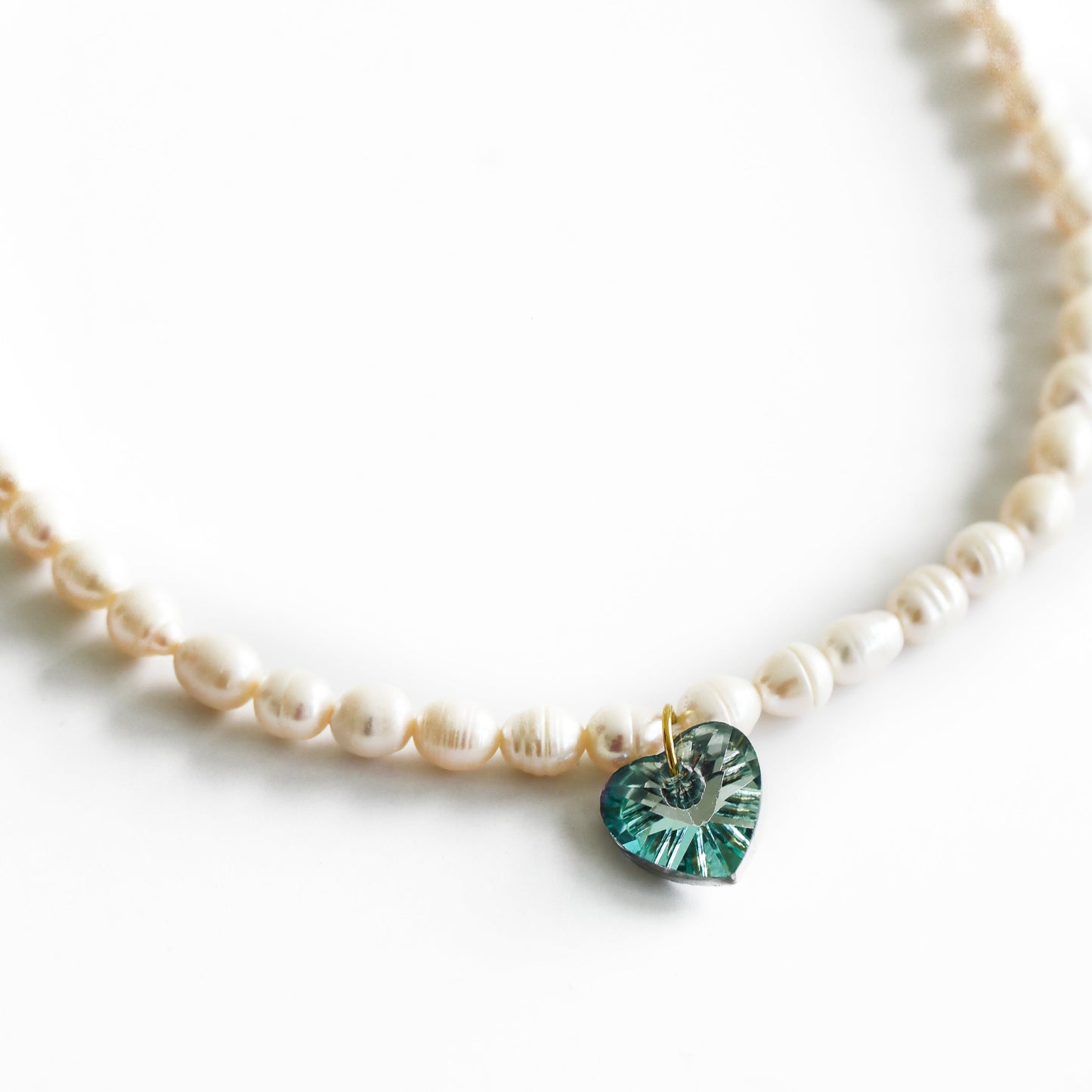 Aurora natural pearl necklace